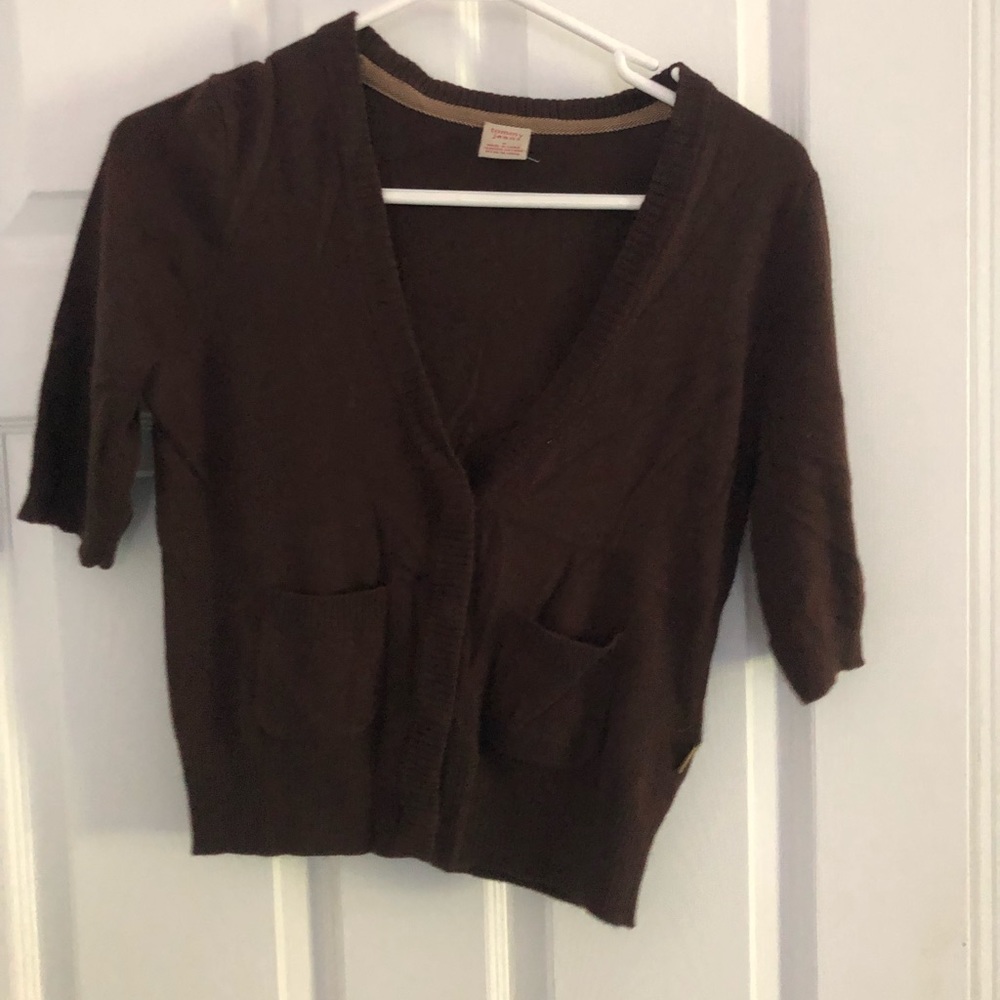 Tommy Jeans Brown Shrug Size M
